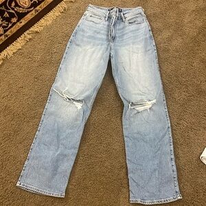 Hollister dad jeans